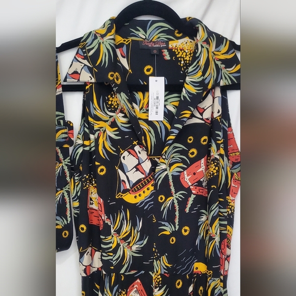 NWT Zip Front Moto Pirate Tresure Size 8 Trashy Diva - Picture 8 of 9